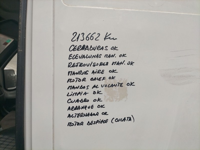 peugeot boxer caja cerrada (rs2850)(230)(02)  | ... del año 1997