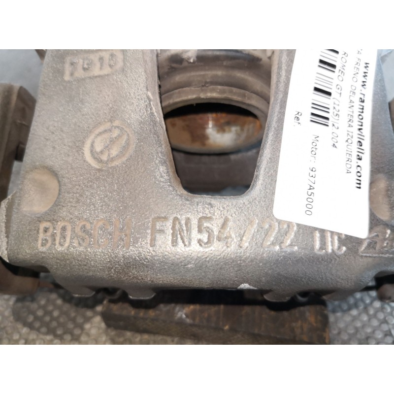 Recambio de pinza freno delantera izquierda para alfa romeo gt (125) 1.9 jtd 16v 150/ distinctive referencia OEM IAM   