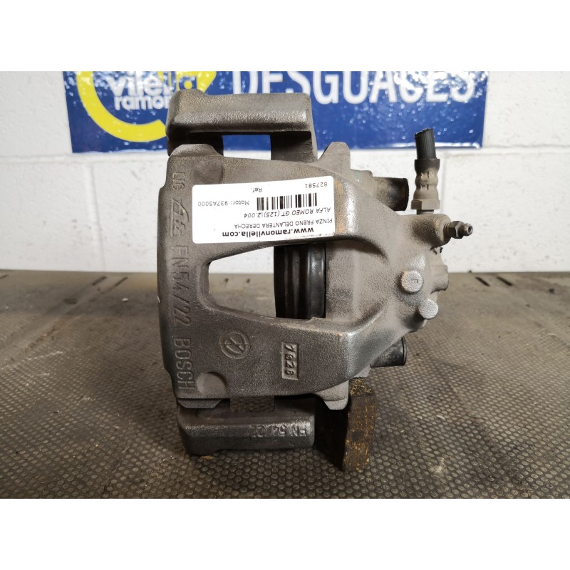 Recambio de pinza freno delantera derecha para alfa romeo gt (125) 1.9 jtd 16v 150/ distinctive referencia OEM IAM   