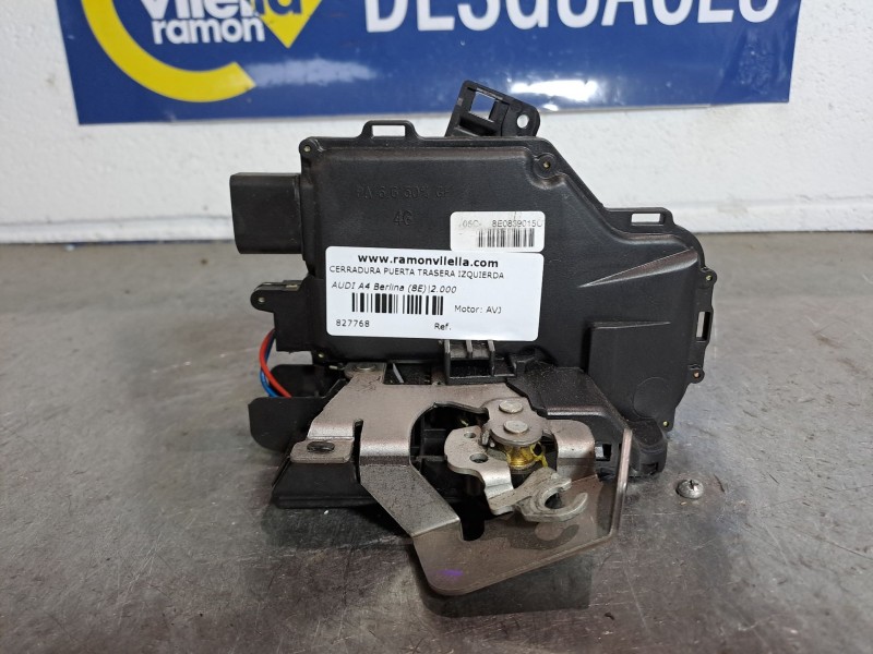 Recambio de cerradura puerta trasera izquierda para audi a4 berlina (8e) referencia OEM IAM    Recambio de cerradura puerta trasera izquierda para audi a4 berlina (8e) referencia OEM IAM