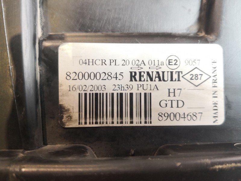 Recambio de faro izquierdo para renault laguna ii (bg0) authentique | 0.01 - ... authentique | 0.01 - ... referencia OEM IAM   