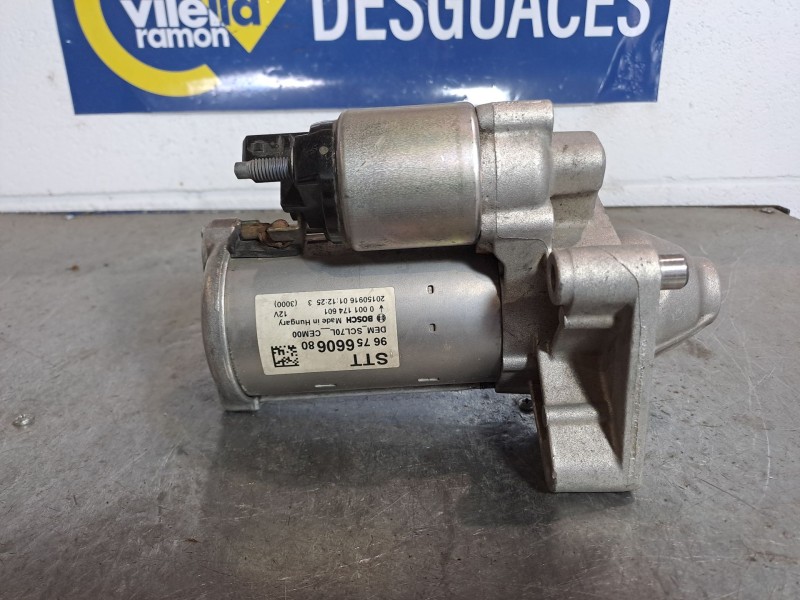 Recambio de motor arranque para citroen c4 cactus feel referencia OEM IAM 0001174601  