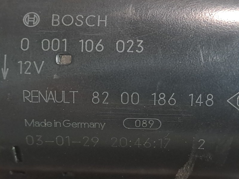 Recambio de motor arranque para renault laguna ii (bg0) authentique | 0.01 - ... authentique | 0.01 - ... referencia OEM IAM 000