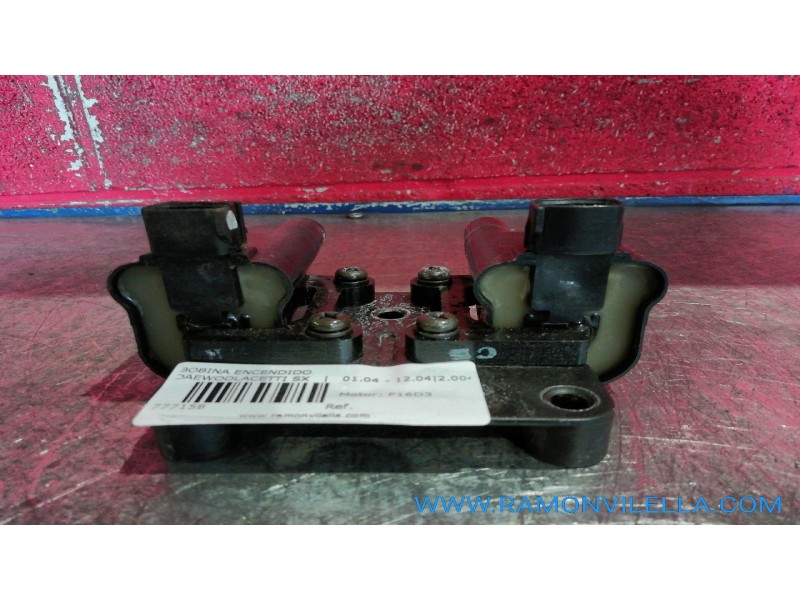 Recambio de bobina encendido para daewoo lacetti sx | 01.04 - 12.04 sx | 01.04 - 12.04 referencia OEM IAM   