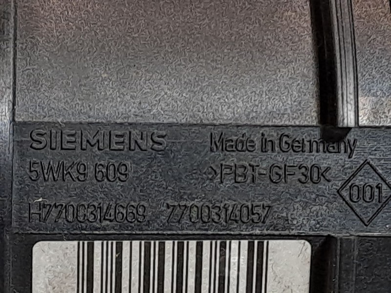 Recambio de caudalimetro para renault laguna ii (bg0) 1.9 dci diesel cat referencia OEM IAM 5WK9609 7700314669 