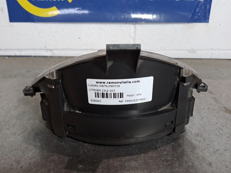 Recambio de cuadro instrumentos para citroen c3 1.4 audace referencia OEM IAM P9660225780D 281149726 