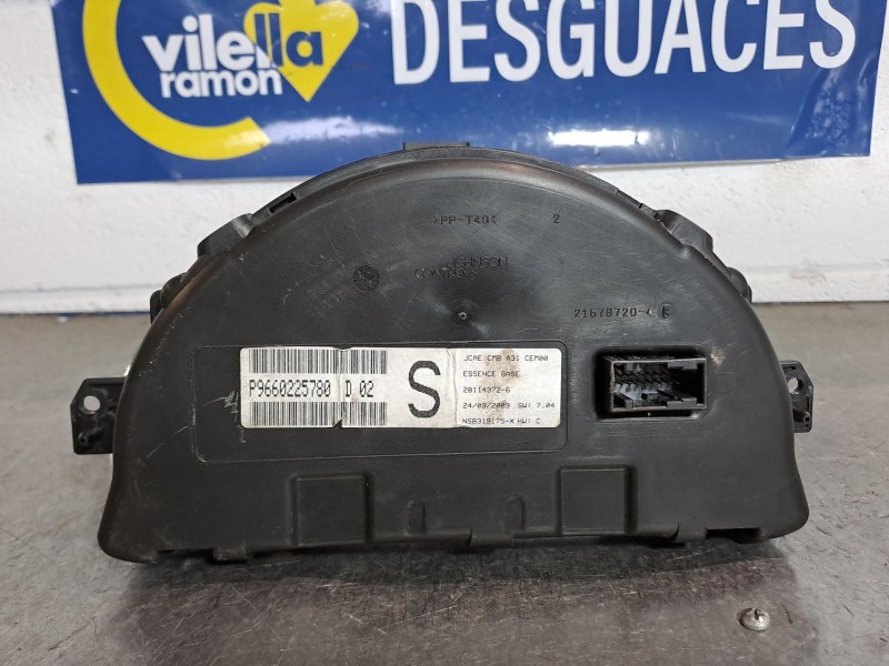 Recambio de cuadro instrumentos para citroen c3 1.4 audace referencia OEM IAM P9660225780D 281149726 