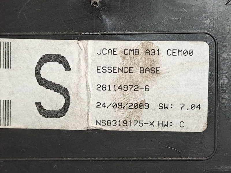 Recambio de cuadro instrumentos para citroen c3 1.4 audace referencia OEM IAM P9660225780D 281149726 