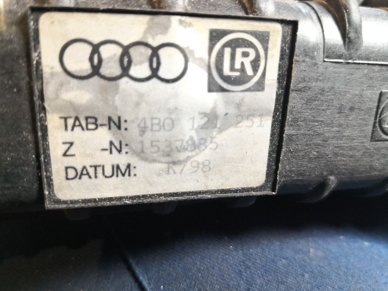 Recambio de radiador agua para audi a6 berlina (4b2) 2.5 tdi referencia OEM IAM   