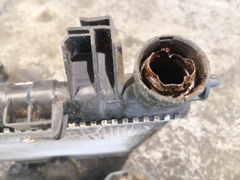 Recambio de radiador agua para fiat scudo (222)  | 0.95 - ...  | 0.95 - ... referencia OEM IAM 1482543080 RA1110 