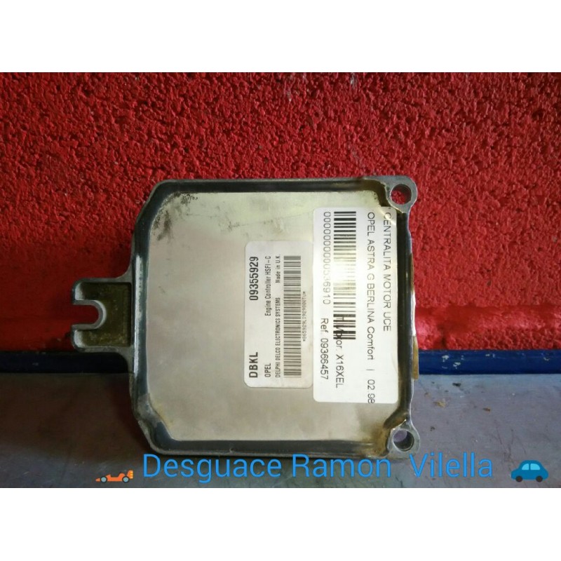Recambio de centralita motor uce para opel astra g berlina comfort | 02.98 - 12.03 comfort | 02.98 - 12.03 referencia OEM IAM 09