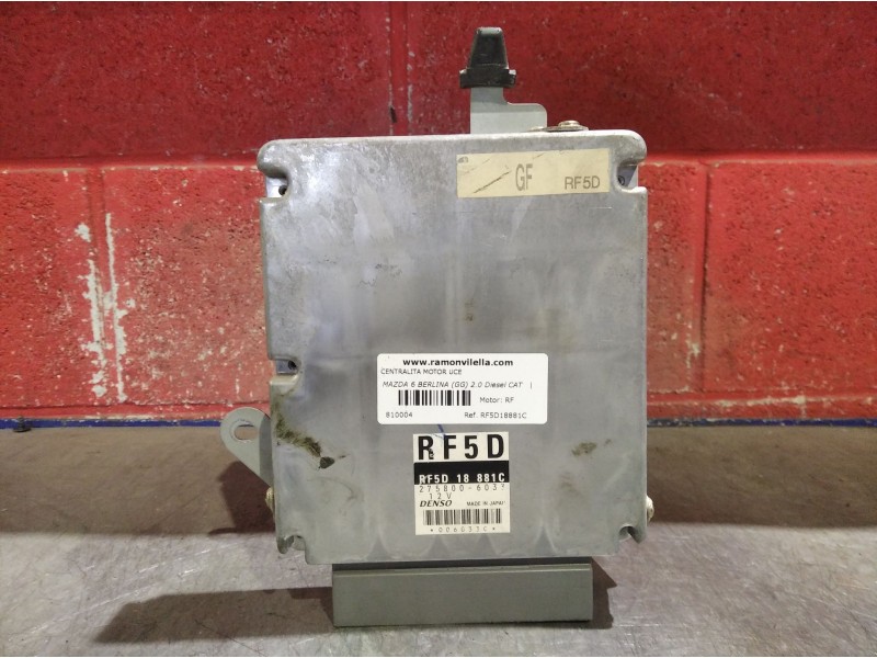 Recambio de centralita motor uce para mazda 6 berlina (gg) 2.0 diesel cat | 0.02 - ... 2.0 diesel cat | 0.02 - ... referencia OE