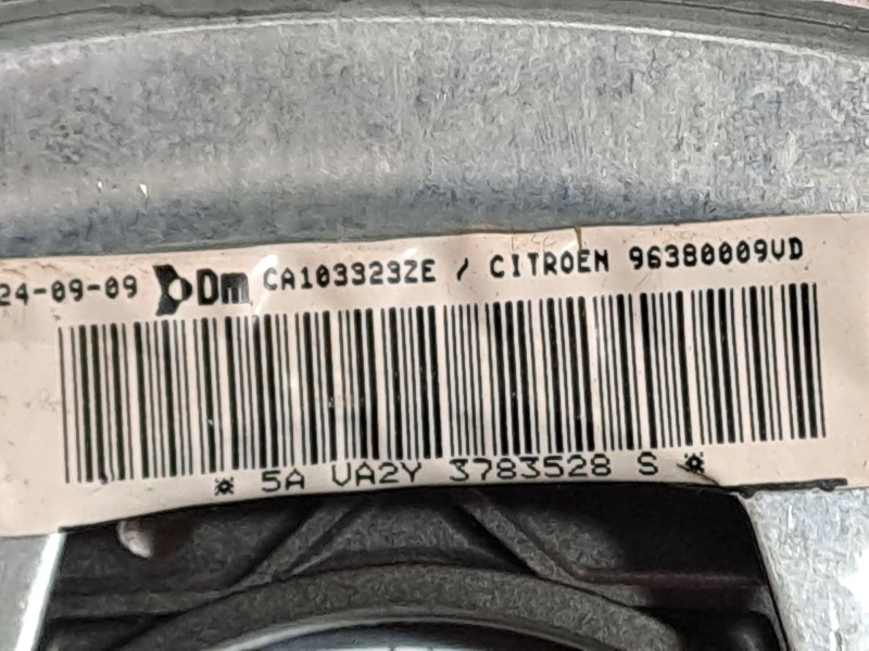 Recambio de airbag delantero izquierdo para citroen c3 1.4 audace referencia OEM IAM 96380009VD  