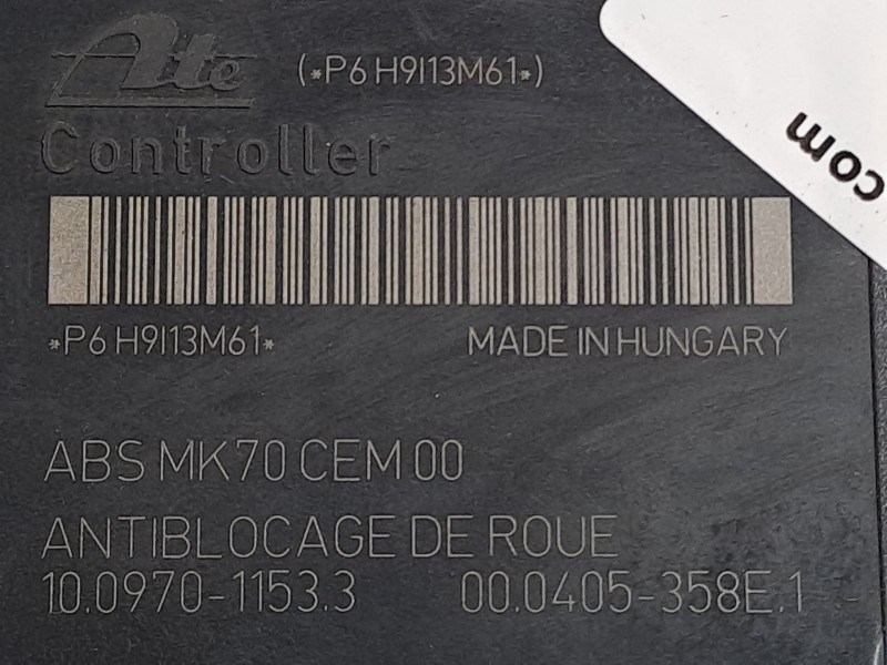 Recambio de abs para citroen c3 1.4 audace referencia OEM IAM 1009701533 9665344180 