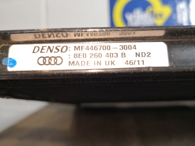 Recambio de condensador radiador aire acondicionado para audi a4 berlina (8e) referencia OEM IAM    Recambio de condensador radiador aire acondicionado para audi a4 berlina (8e) referencia OEM IAM