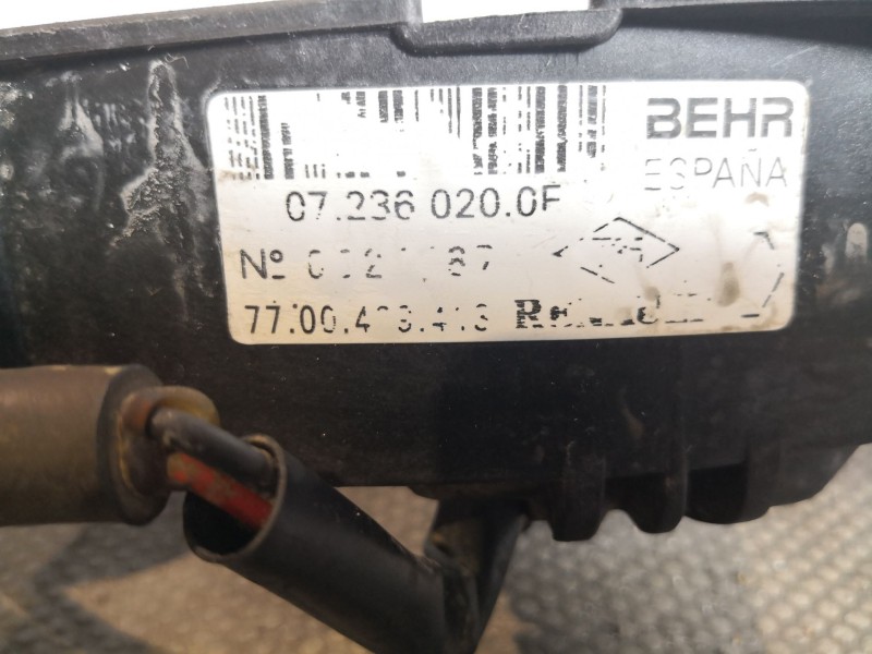 Recambio de electroventilador para renault twingo 1.2 referencia OEM IAM   