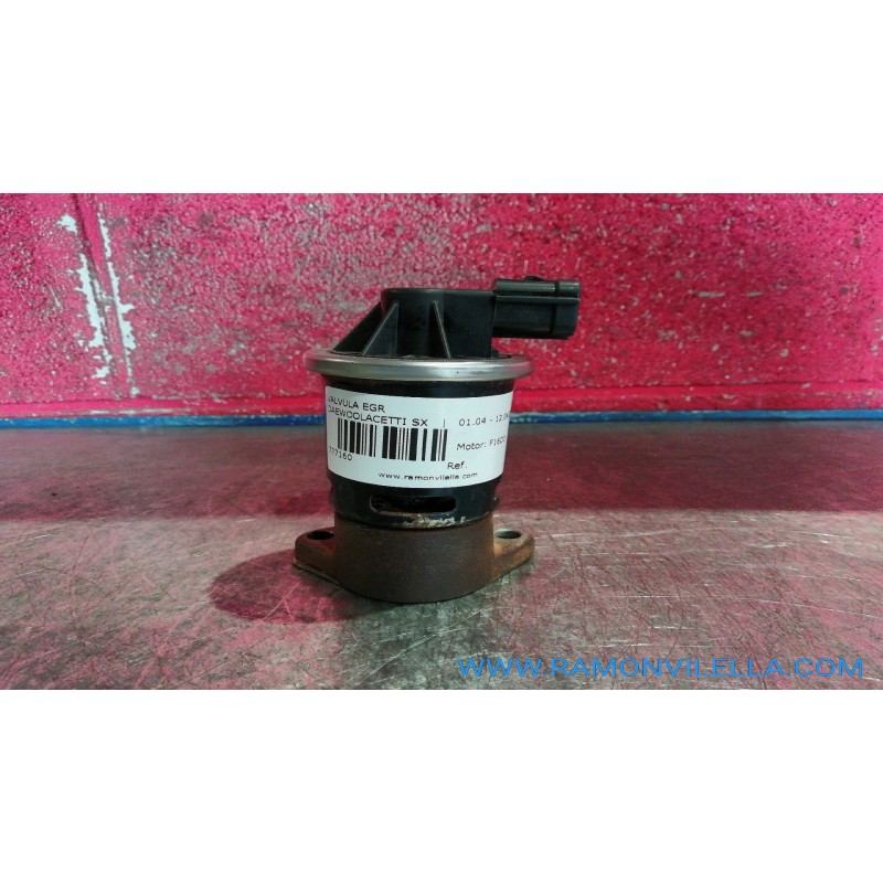 Recambio de valvula egr para daewoo lacetti sx | 01.04 - 12.04 sx | 01.04 - 12.04 referencia OEM IAM   