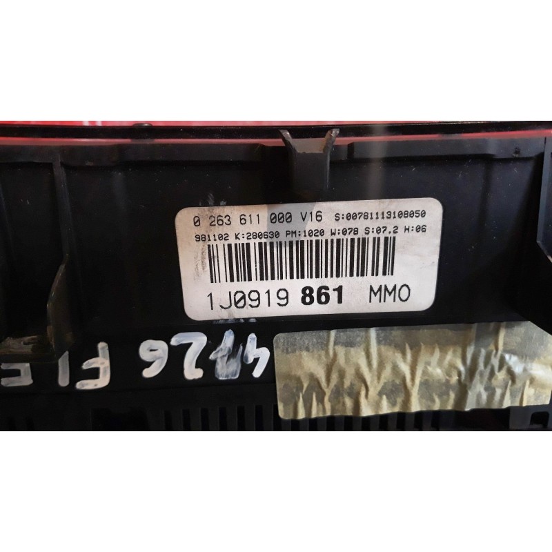 Recambio de cuadro instrumentos para volkswagen golf iv berlina (1j1)  | 0.97 - 0.03 golf iv berlina (1j1)  | 0.97 - 0.03 refere