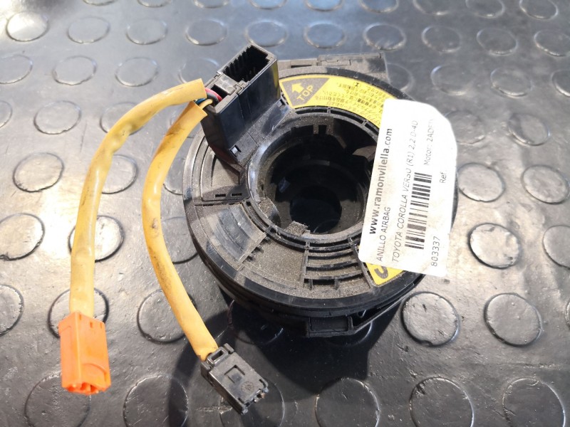 Recambio de anillo airbag para toyota corolla verso (r1) 2,2 d-4d sport | 09.05 - 12.09 2,2 d-4d sport | 09.05 - 12.09 referenci