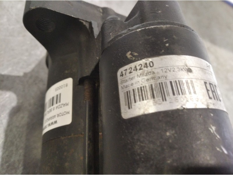 Recambio de motor arranque para mazda 6 berlina (gg) 2.0 diesel cat | 0.02 - ... 2.0 diesel cat | 0.02 - ... referencia OEM IAM 