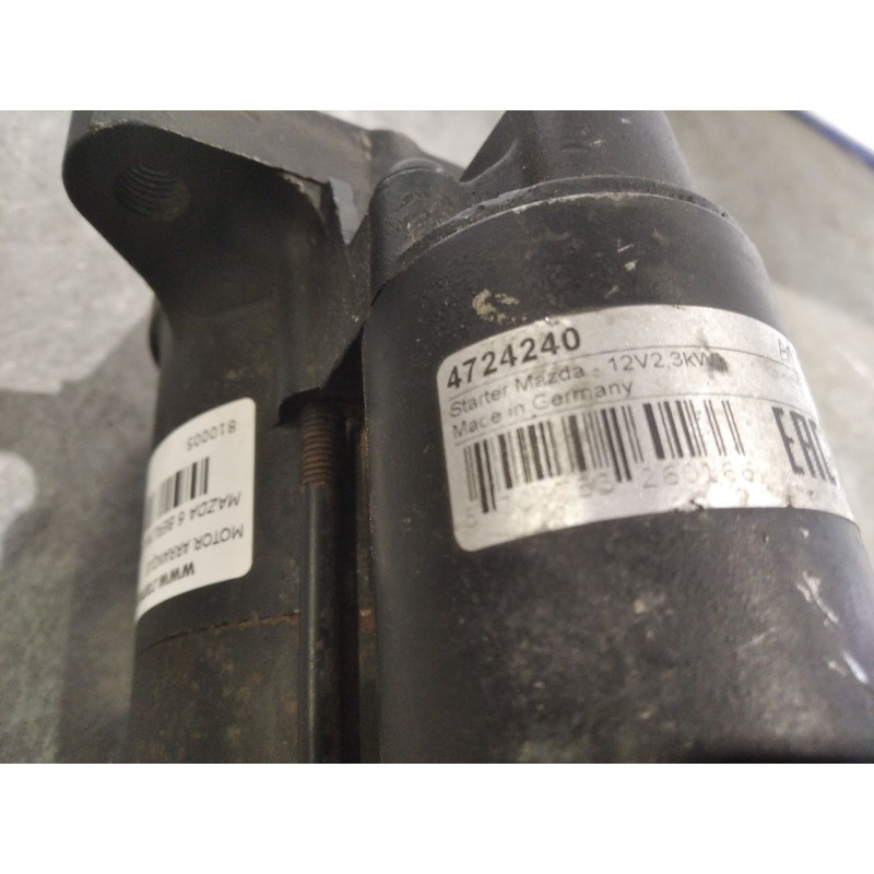 Recambio de motor arranque para mazda 6 berlina (gg) 2.0 diesel cat | 0.02 - ... 2.0 diesel cat | 0.02 - ... referencia OEM IAM 
