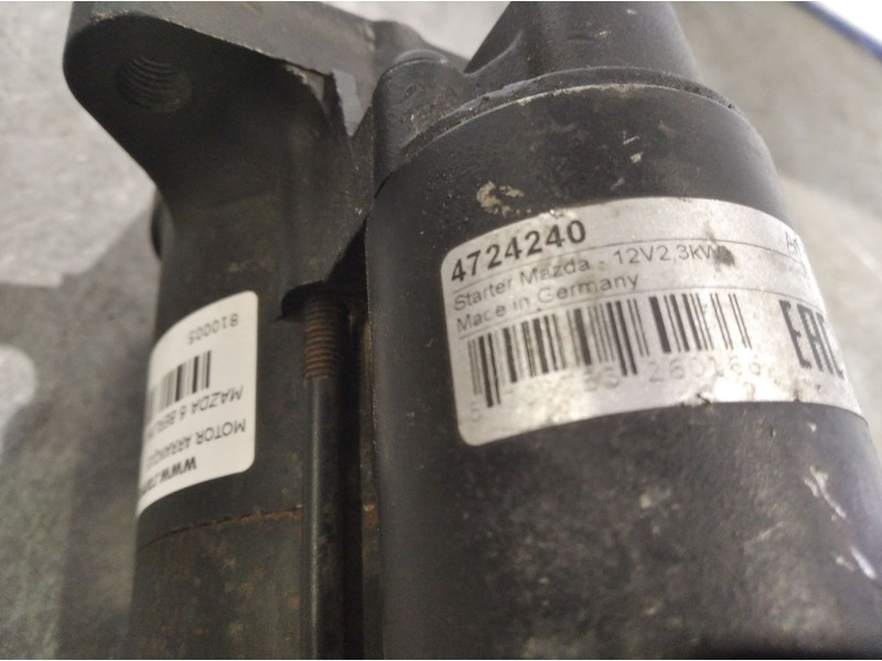 Recambio de motor arranque para mazda 6 berlina (gg) 2.0 diesel cat | 0.02 - ... 2.0 diesel cat | 0.02 - ... referencia OEM IAM 