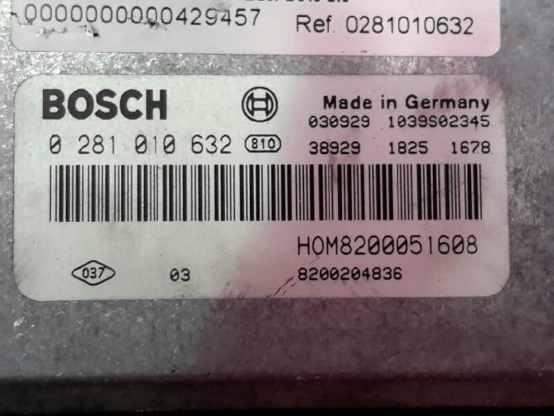 Recambio de centralita motor uce para opel vivaro furgón 2.9t largo | 01.01 - 12.06 furgón 2.9t largo | 01.01 - 12.06 referencia