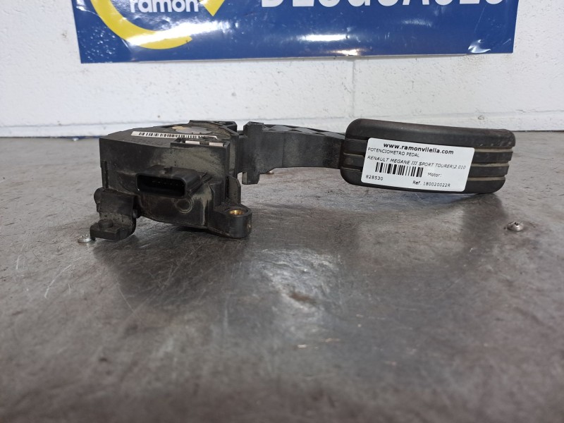 Recambio de potenciometro pedal para renault megane iii sport tourer business referencia OEM IAM 180020022R  