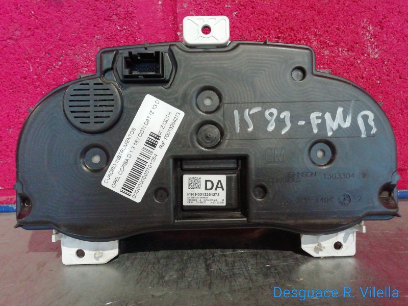 Recambio de cuadro instrumentos para opel corsa d 1.3 16v cdti cat (z 13 dth / l4i) | 0.06 - ... 1.3 16v cdti cat (z 13 dth / l4