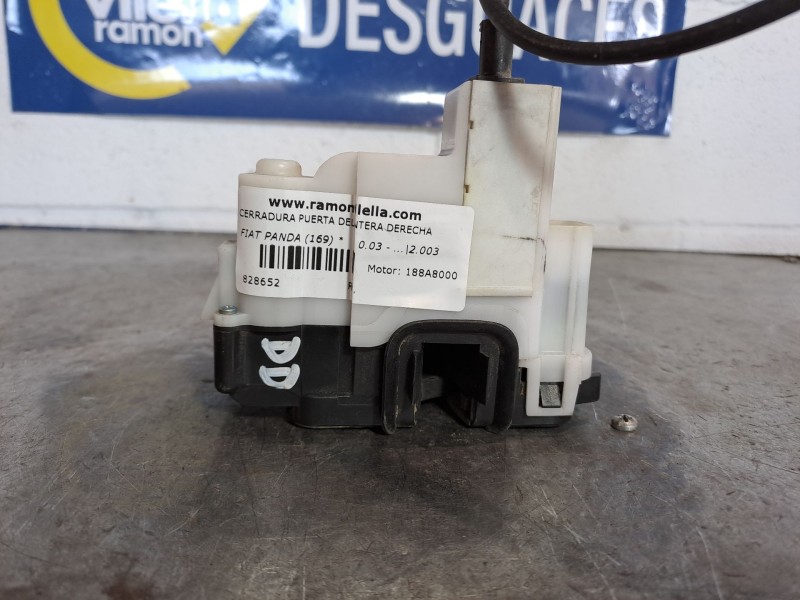 Recambio de cerradura puerta delantera derecha para fiat panda (169)  | 0.03 - ...  | 0.03 - ... referencia OEM IAM   