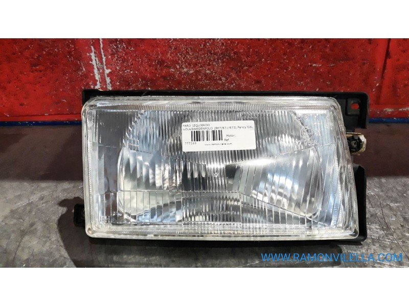 Recambio de faro izquierdo para volkswagen polo (867/871/873) fancy coupe | 01.83 - ... referencia OEM IAM   
