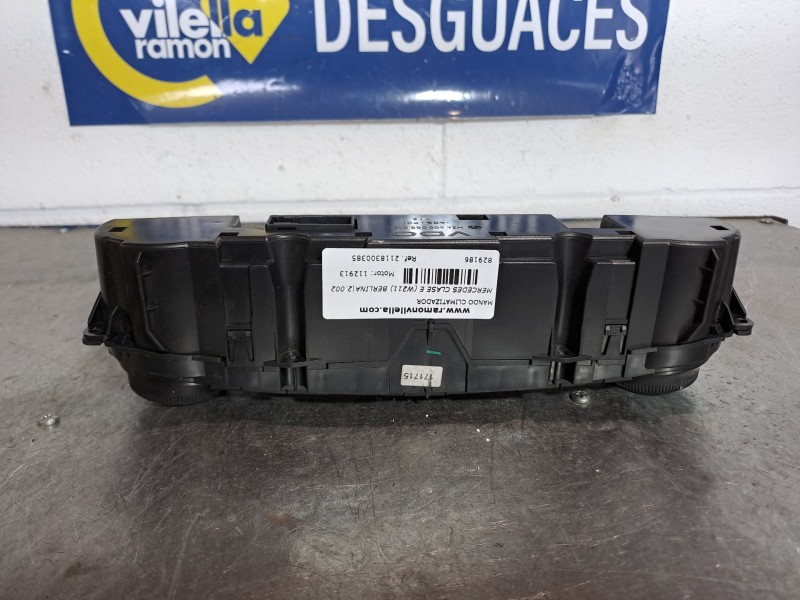 Recambio de mando climatizador para mercedes clase e (w211) berlina 2.6 cat referencia OEM IAM 2118300385   Recambio de mando climatizador para mercedes clase e (w211) berlina 2.6 cat referencia OEM IAM 2118300385