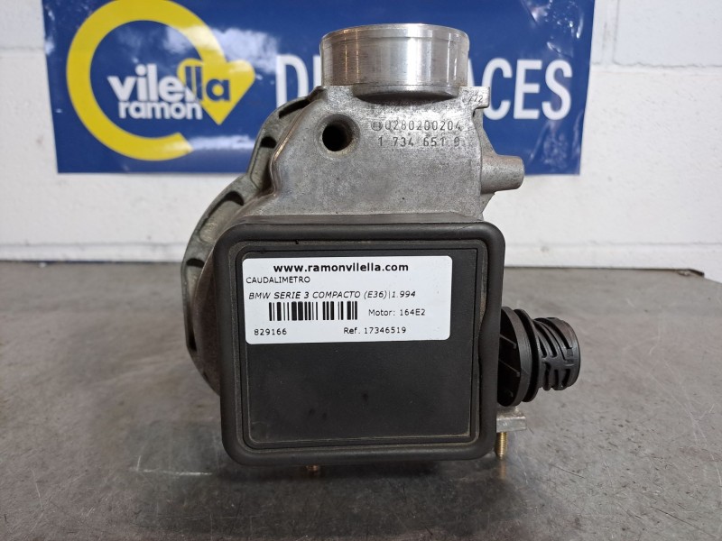 Recambio de caudalimetro para bmw serie 3 compacto (e36) 1.6 cat referencia OEM IAM 17346519 0280200204  Recambio de caudalimetro para bmw serie 3 compacto (e36) 1.6 cat referencia OEM IAM 17346519 0280200204