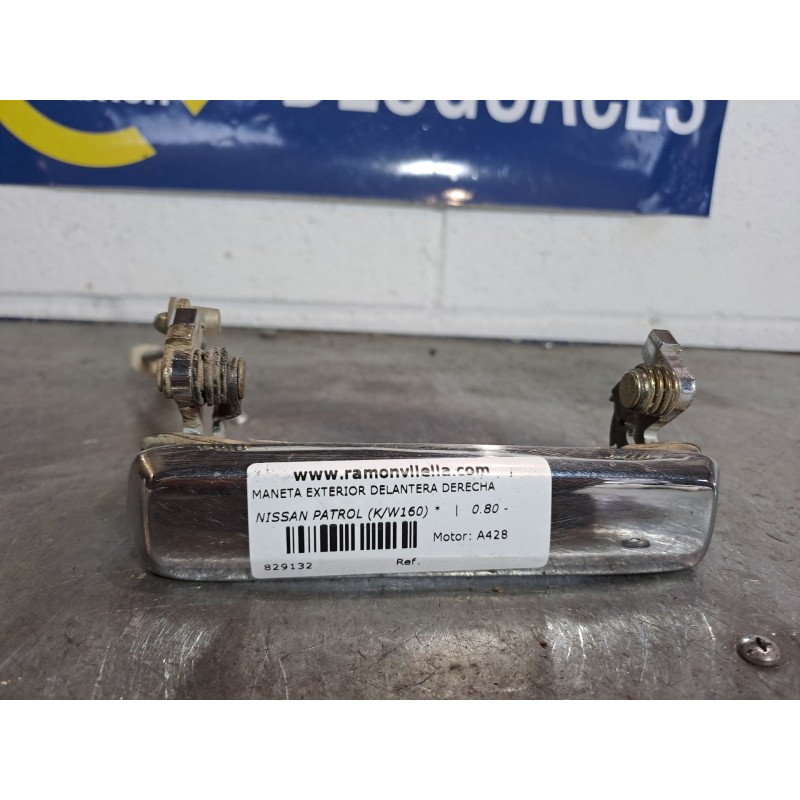 Recambio de maneta exterior delantera derecha para nissan patrol (k/w160)  | 0.80 - ...  | 0.80 - ... referencia OEM IAM   
