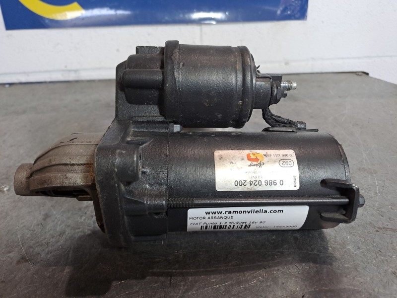 Recambio de motor arranque para fiat punto 1.3 multijet 16v 90 dynamic referencia OEM IAM 0986024200   Recambio de motor arranque para fiat punto 1.3 multijet 16v 90 dynamic referencia OEM IAM 0986024200