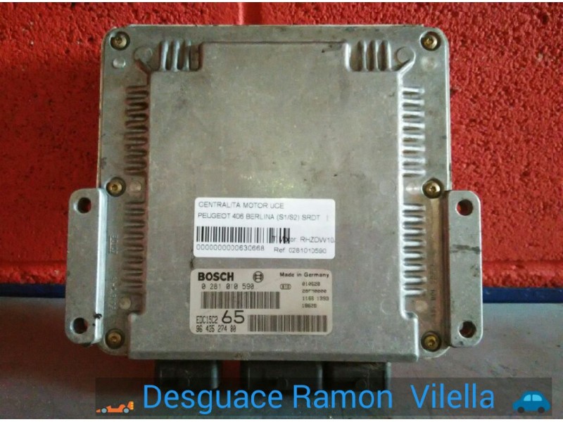 Recambio de centralita motor uce para peugeot 406 berlina (s1/s2) srdt | 10.98 - 12.04 srdt | 10.98 - 12.04 referencia OEM IAM 0