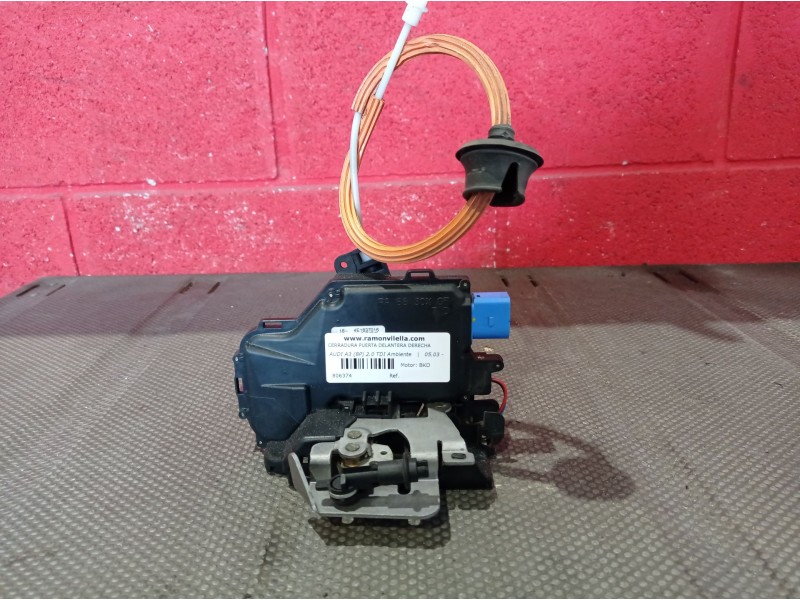 Recambio de cerradura puerta delantera derecha para audi a3 (8p) 2.0 tdi ambiente | 05.03 - 12.08 2.0 tdi ambiente | 05.03 - 12.
