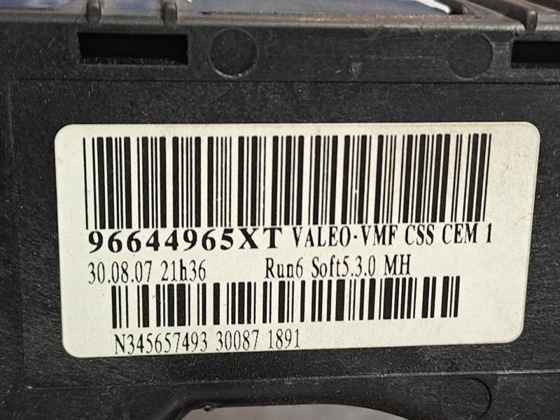 Recambio de mando limpia para citroen c4 berlina 1.6 16v hdi fap referencia OEM IAM 96644965XT  