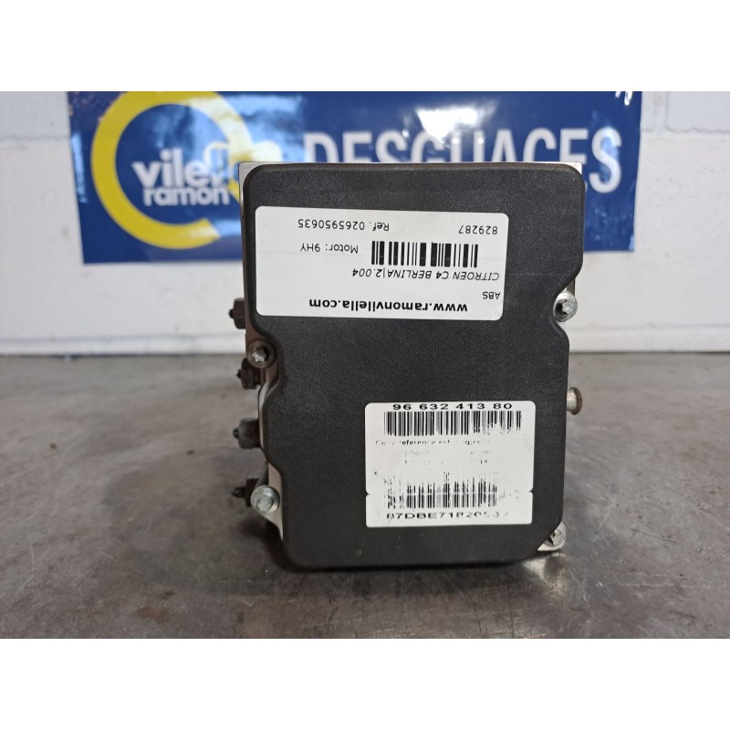 Recambio de abs para citroen c4 berlina 1.6 16v hdi fap referencia OEM IAM 0265950635 9663241380 