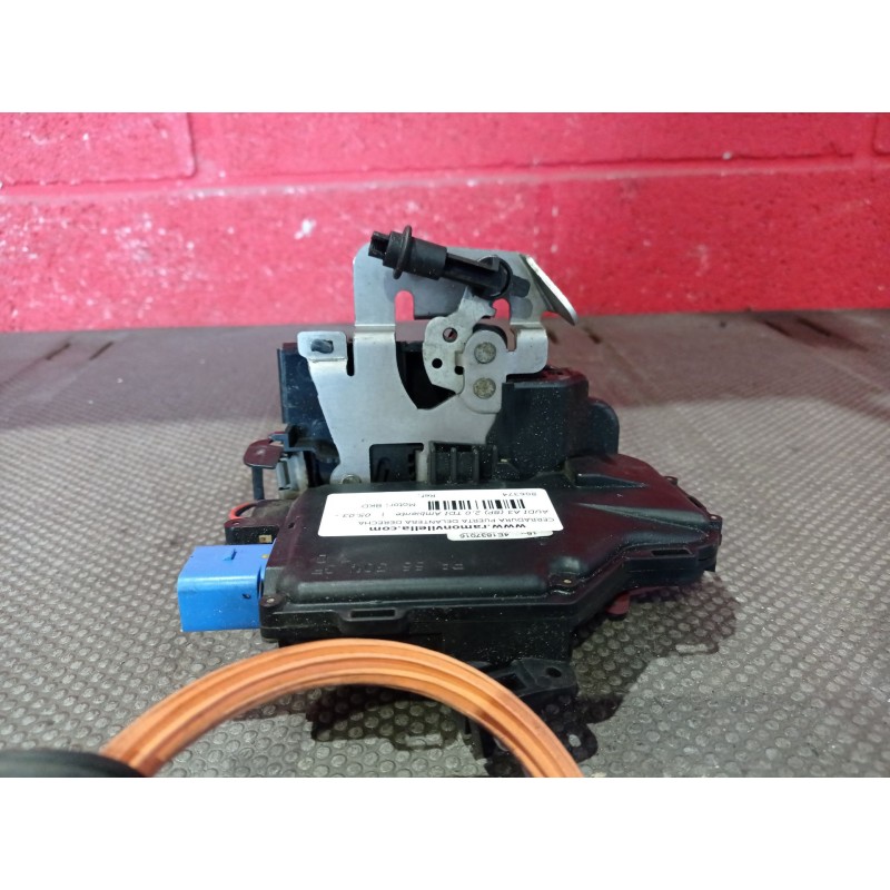 Recambio de cerradura puerta delantera derecha para audi a3 (8p) 2.0 tdi ambiente | 05.03 - 12.08 2.0 tdi ambiente | 05.03 - 12.