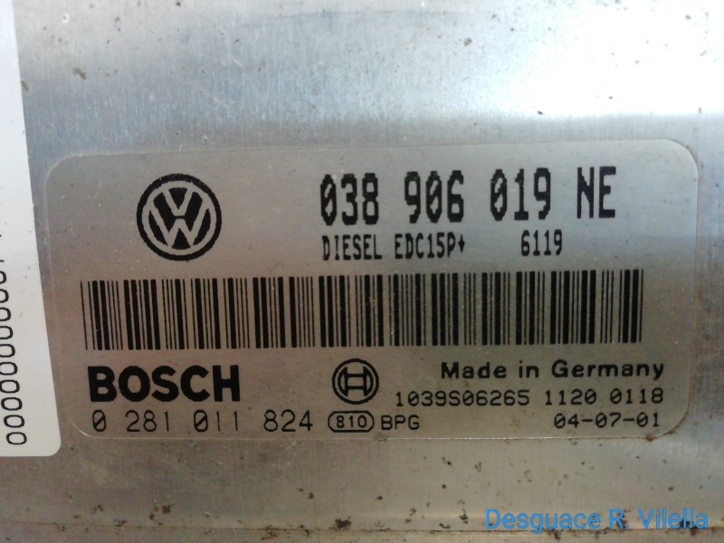 Recambio de centralita motor uce para seat cordoba berlina (6l2) stella | 09.02 - 12.04 stella | 09.02 - 12.04 referencia OEM IA