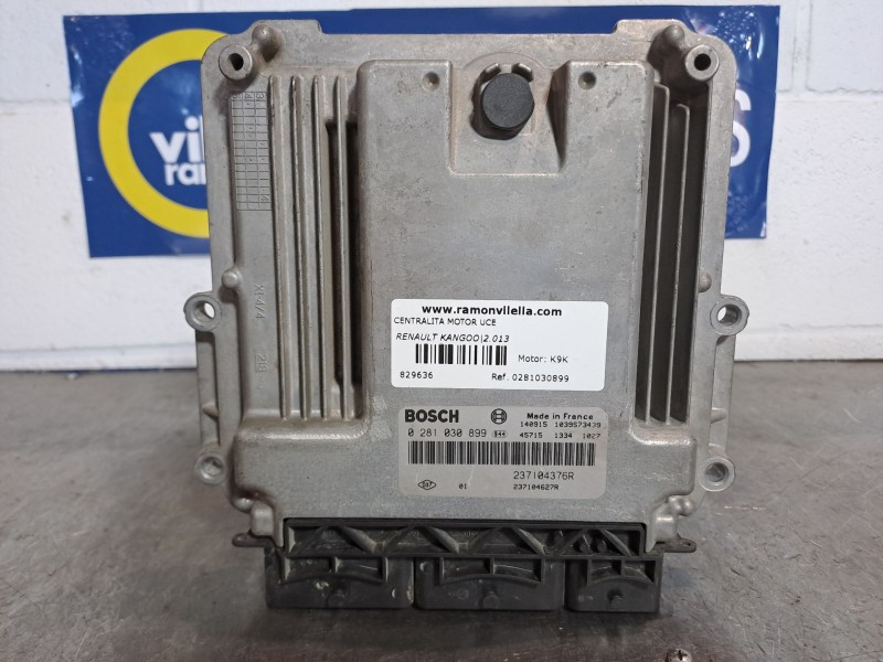 Recambio de centralita motor uce para renault kangoo dynamique referencia OEM IAM 0281030899  