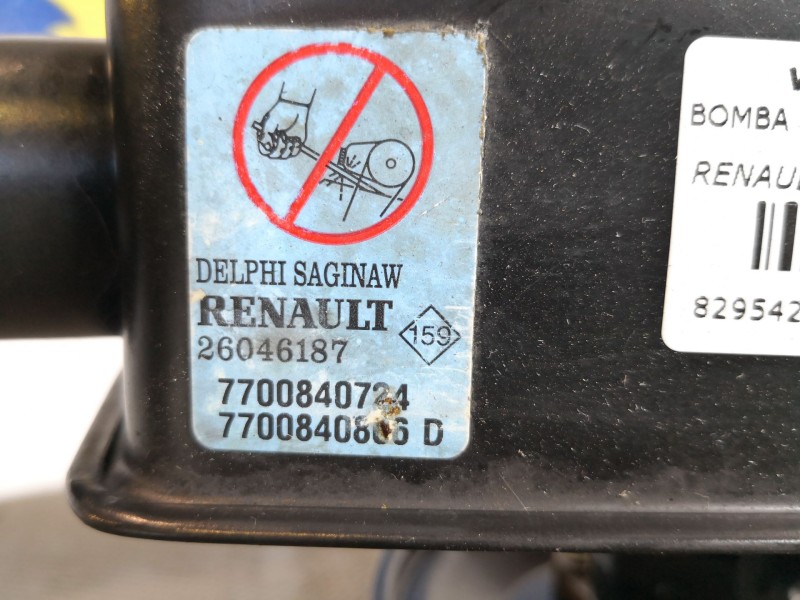 Recambio de bomba direccion para renault megane classic rn 1.6e referencia OEM IAM 7700840724   Recambio de bomba direccion para renault megane classic rn 1.6e referencia OEM IAM 7700840724