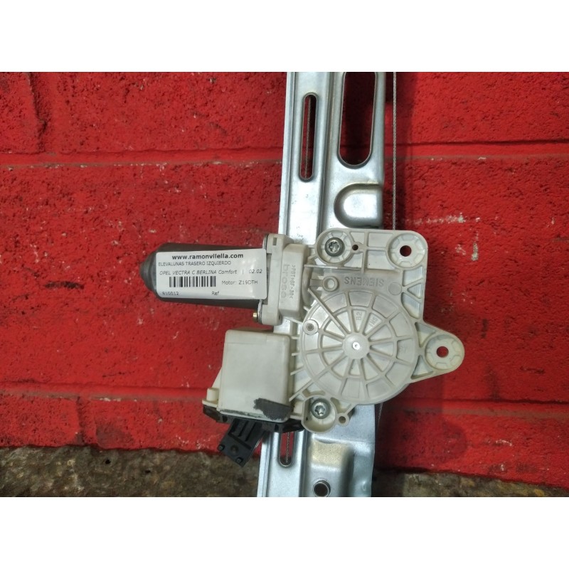Recambio de elevalunas trasero izquierdo para opel vectra c berlina comfort | 02.02 - 12.05 comfort | 02.02 - 12.05 referencia O