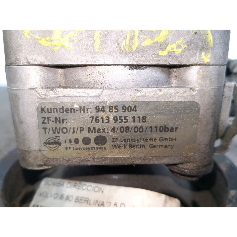 Recambio de bomba direccion para volvo s 80 berlina 2.5 d | 05.98 - 12.00 s 80 berlina 2.5 d | 05.98 - 12.00 referencia OEM IAM 