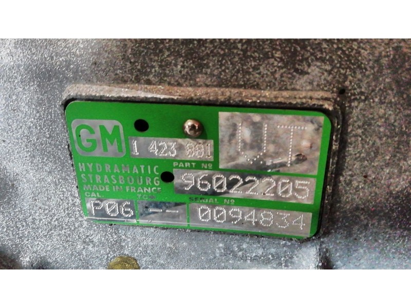 Recambio de caja cambios para bmw serie 5 berlina (e39)  | 0.95 - 0.03  | 0.95 - 0.03 referencia OEM IAM 1423881  