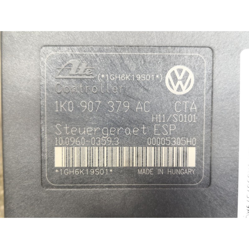 Recambio de abs para volkswagen golf v berlina (1k1)  | 0.03 - 0.08  | 0.03 - 0.08 referencia OEM IAM 1K0907379AC  