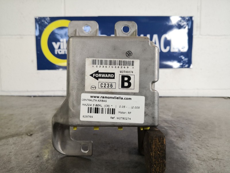 Recambio de centralita airbag para mazda 5 berl. (cr)  | 0.05 - ...  | 0.05 - ... referencia OEM IAM W2T80274   Recambio de centralita airbag para mazda 5 berl. (cr)  | 0.05 - ...  | 0.05 - ... referencia OEM IAM W2T80274
