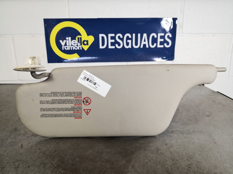 Recambio de parasol derecho para renault clio iii authentique referencia OEM IAM   