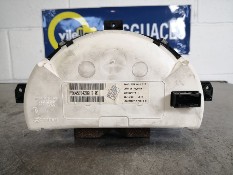 Recambio de cuadro instrumentos para citroen c3 1.4 hdi sx plus referencia OEM IAM P9645994280 216692400  Recambio de cuadro instrumentos para citroen c3 1.4 hdi sx plus referencia OEM IAM P9645994280 216692400